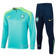 Chandal de Sudadera del Brasil 24-25 Verde