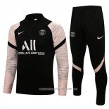 Chandal de Sudadera del Paris Saint-Germain 21-22 Negro