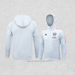 Chaqueta con Capucha del Arsenal 23-24 Gris