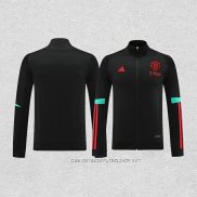 Chaqueta del Manchester United 23-24 Negro