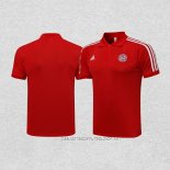 Camiseta Polo del Bayern Munich 21-22 Rojo