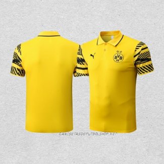 Camiseta Polo del Borussia Dortmund 22-23 Amarillo