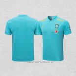 Camiseta Polo del Brasil 22-23 Azul