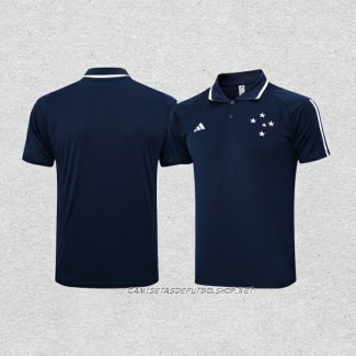 Camiseta Polo del Cruzeiro 23-24 Azul