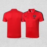 Camiseta Polo del Paris Saint-Germain 20-21 Rojo