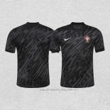 Camiseta Portugal Portero 2024 Negro