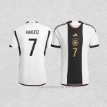 Camiseta Primera Alemania Jugador Havertz 2022