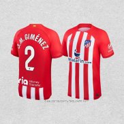 Camiseta Primera Atletico Madrid Jugador J.M.Gimenez 23-24