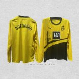 Camiseta Primera Borussia Dortmund 23-24 Manga Larga