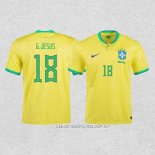 Camiseta Primera Brasil Jugador G.Jesus 2022