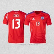 Camiseta Primera Chile Jugador Erick 2024