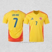 Camiseta Primera Colombia Jugador L.Diaz 2024