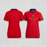 Camiseta Primera Espana Euro 2022 Mujer