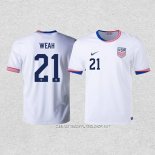 Camiseta Primera Estados Unidos Jugador Weah 2024