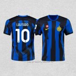 Camiseta Primera Inter Milan Jugador Lautaro 23-24