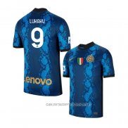 Camiseta Primera Inter Milan Jugador Lukaku 21-22