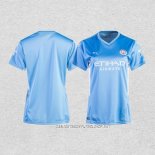 Camiseta Primera Manchester City 21-22 Mujer