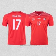 Camiseta Primera Suiza Jugador Okafor 2022