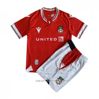 Camiseta Primera Wrexham 23-24 Nino