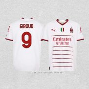 Camiseta Segunda AC Milan Jugador Giroud 22-23