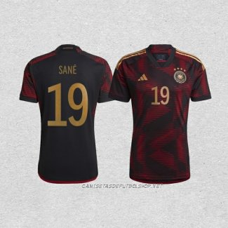 Camiseta Segunda Alemania Jugador Sane 2022