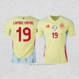 Camiseta Segunda Espana Jugador Lamine Yamal 2024