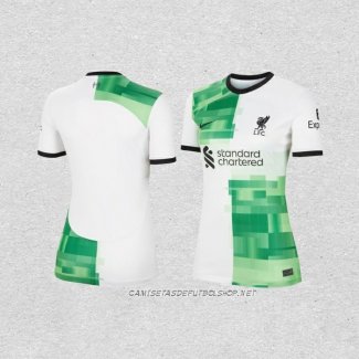 Camiseta Segunda Liverpool 23-24 Mujer