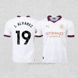 Camiseta Segunda Manchester City Jugador J.Alvarez 23-24