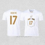 Camiseta Segunda Serbia Jugador Kostic 2022