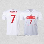 Camiseta Segunda Suiza Jugador Embolo 2022