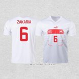 Camiseta Segunda Suiza Jugador Zakaria 2022