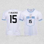 Camiseta Segunda Uruguay Jugador F.Valverde 2022