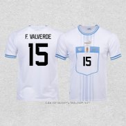 Camiseta Segunda Uruguay Jugador F.Valverde 2022