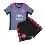 Camiseta Tercera Leicester City 21-22 Nino