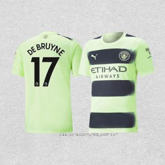 Camiseta Tercera Manchester City Jugador De Bruyne 22-23