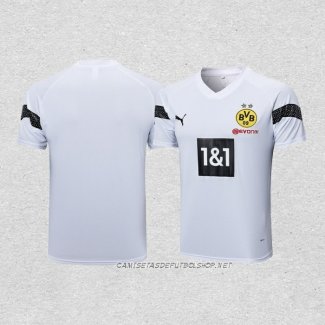 Camiseta de Entrenamiento Borussia Dortmund 22-23 Blanco