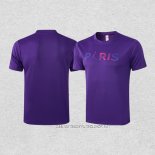 Camiseta de Entrenamiento Paris Saint-Germain Jordan 21-22 Purpura