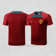 Camiseta de Entrenamiento Portugal 22-23 Rojo