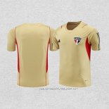 Camiseta de Entrenamiento Sao Paulo 23-24 Amarillo