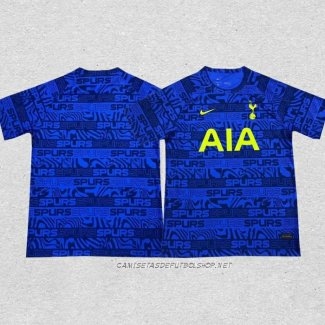 Camiseta de Entrenamiento Tottenham Hotspur 2022 Azul Oscuro