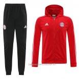 Chandal con Capucha del Bayern Munich 22-23 Rojo