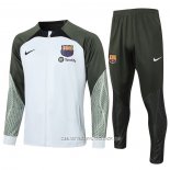 Chandal de Chaqueta del Barcelona 23-24 Gris