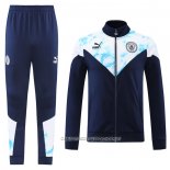 Chandal de Chaqueta del Manchester City 22-23 Azul