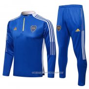 Chandal de Sudadera del Boca Juniors 21-22 Azul