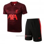 Chandal del Liverpool 22-23 Manga Corta Rojo - Pantalon Corto