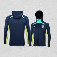 Chaqueta con Capucha del Brasil 22-23 Azul