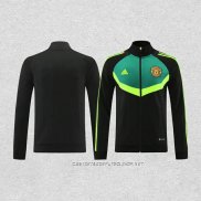 Chaqueta del Manchester United 24-25 Negro y Verde