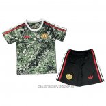 Camiseta Manchester United X Stone Roses 24-25 Nino