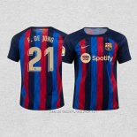 Camiseta Primera Barcelona Jugador F.De Jong 22-23