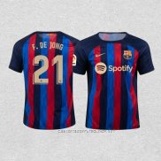 Camiseta Primera Barcelona Jugador F.De Jong 22-23